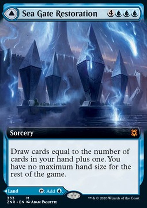 Magic: The Gathering Sea Gate Restoration // Sea Gate, Reborn