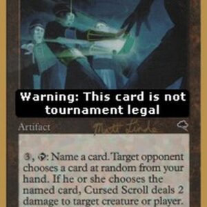 Magic: The Gathering Cursed Scroll