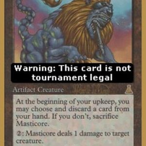 Magic: The Gathering Masticore