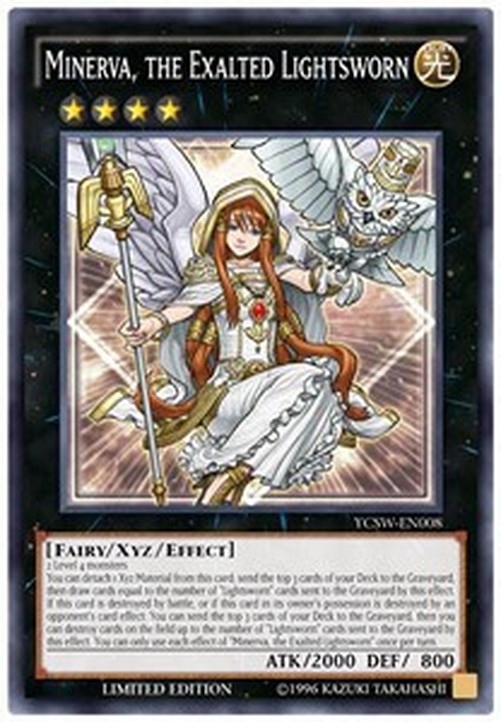 Yu-Gi-Oh! Minerva, the Exalted Lightsworn
