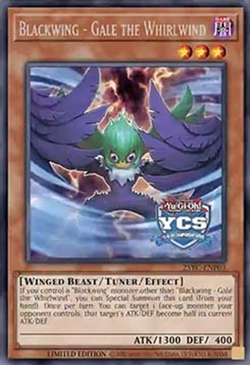 Yu-Gi-Oh! Blackwing - Gale the Whirlwind