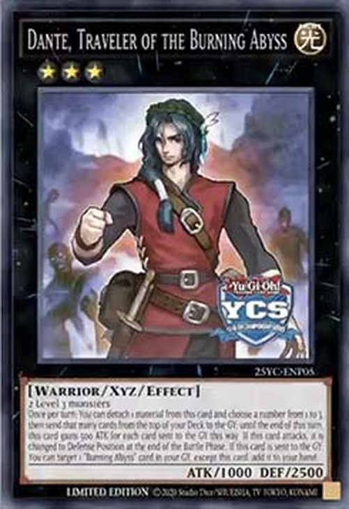 Yu-Gi-Oh! Dante, Traveler of the Burning Abyss
