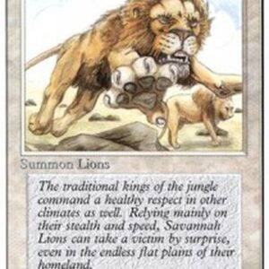 Magic: The Gathering Savannah Lions