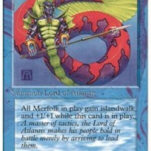 Magic: The Gathering Lord of Atlantis