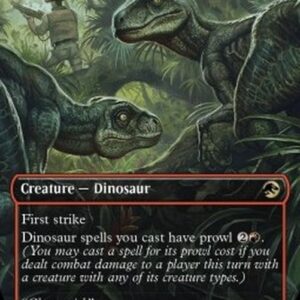 Magic: The Gathering Hunting Velociraptor