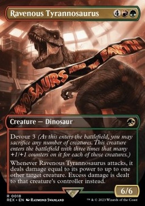 Magic: The Gathering Ravenous Tyrannosaurus