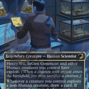 Magic: The Gathering Henry Wu, InGen Geneticist