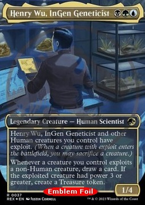 Magic: The Gathering Henry Wu, InGen Geneticist
