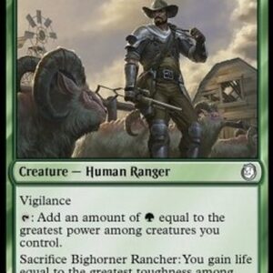 Magic: The Gathering Bighorner Rancher