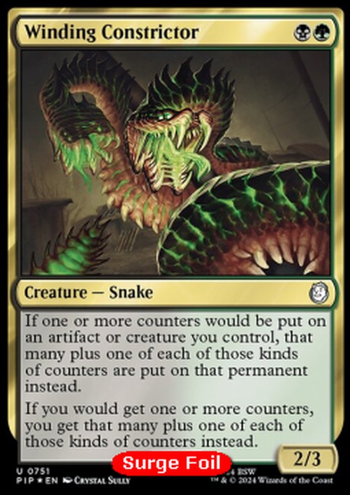 Magic: The Gathering Winding Constrictor