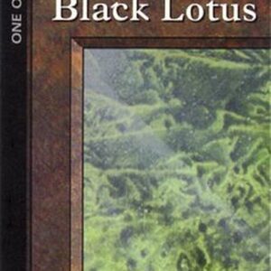 Magic: The Gathering Black Lotus Puzzle Card