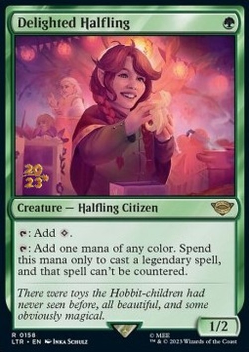 Magic: The Gathering Delighted Halfling