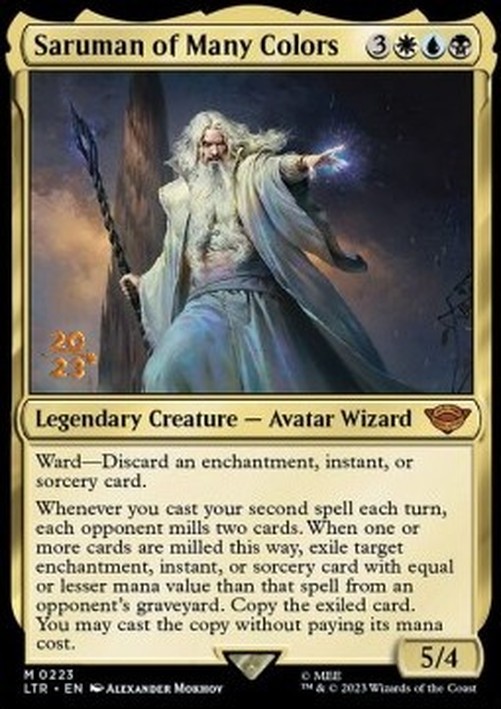 Magic: The Gathering Saruman of Many Colors