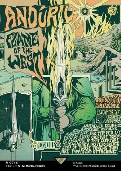 Magic: The Gathering Andúril, Flame of the West