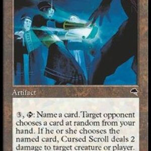 Magic: The Gathering Cursed Scroll