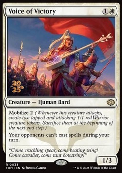 Magic: The Gathering Voice of Victory