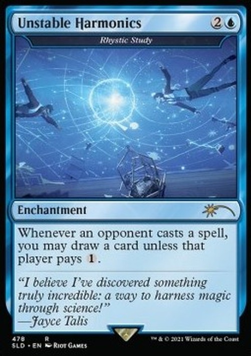 Magic: The Gathering Rhystic Study