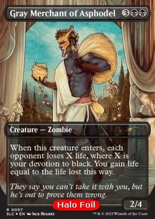 Magic: The Gathering Gray Merchant of Asphodel