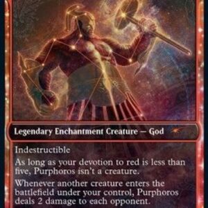 Magic: The Gathering Purphoros, God of the Forge