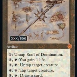 Magic: The Gathering Staff of Domination