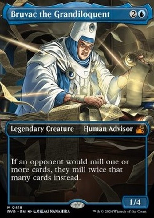 Magic: The Gathering Bruvac the Grandiloquent