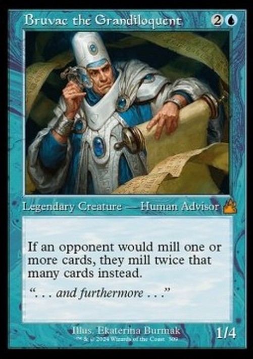 Magic: The Gathering Bruvac the Grandiloquent