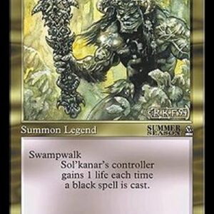 Magic: The Gathering Solkanar the Swamp King