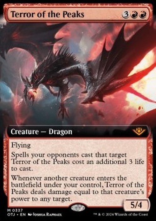 Magic: The Gathering Terror of the Peaks