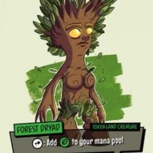 Magic: The Gathering Forest Dryad Token