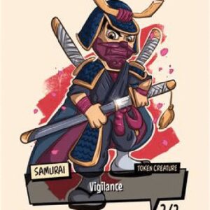 Magic: The Gathering Samurai Token