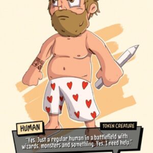 Magic: The Gathering Human Token