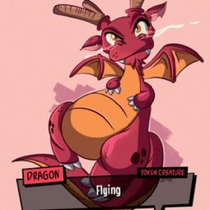 Magic: The Gathering Dragon Token