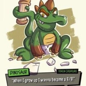 Magic: The Gathering Dinosaur Token