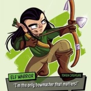 Magic: The Gathering Elf Warrior Token