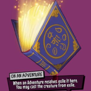 Magic: The Gathering On an Adventure Token