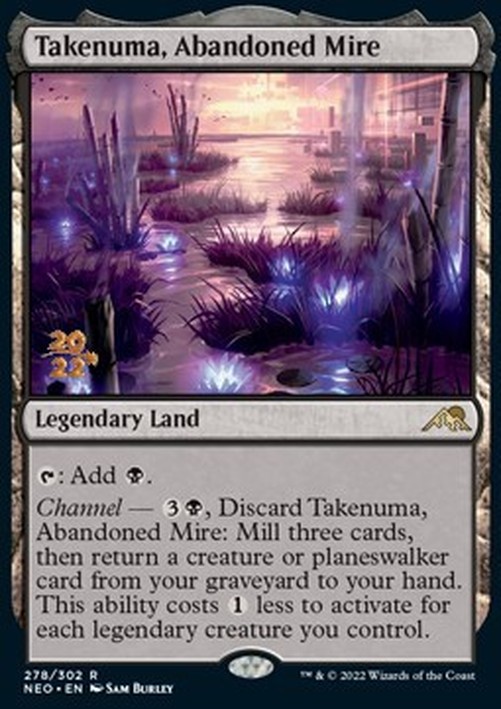 Magic: The Gathering Takenuma, Abandoned Mire