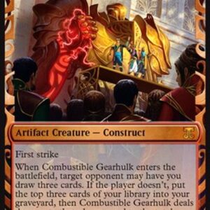 Magic: The Gathering Combustible Gearhulk