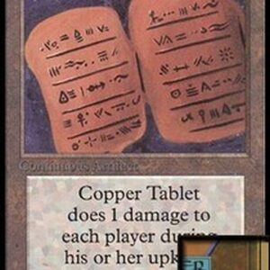 Magic: The Gathering Copper Tablet
