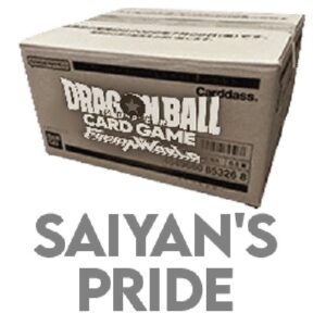 Dragon Ball Super FB08 Saiyan's Pride Booster Box Case [Fusion World]