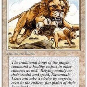 Magic: The Gathering Savannah Lions