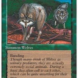 Magic: The Gathering Timber Wolves