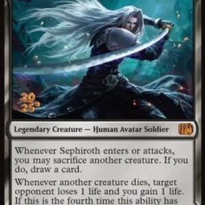 Magic: The Gathering Sephiroth, Fabled SOLDIER // Sephiroth, One-Winged Ang