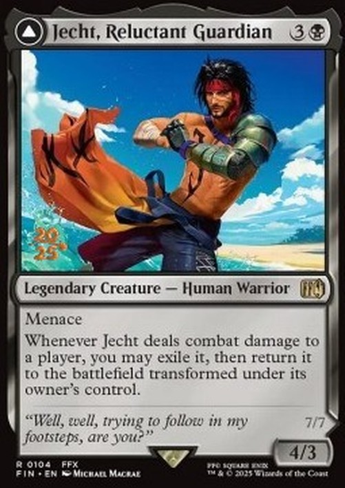 Magic: The Gathering Jecht, Reluctant Guardian // Braskas Final Aeon
