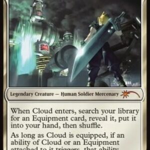Magic: The Gathering Cloud, Midgar Mercenary