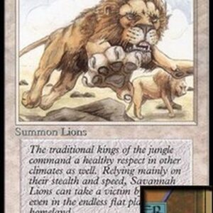 Magic: The Gathering Savannah Lions
