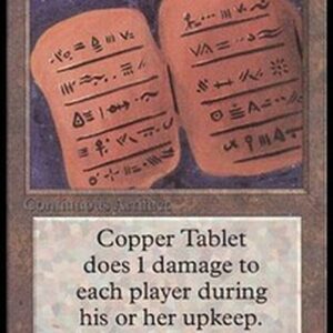 Magic: The Gathering Copper Tablet