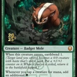 Magic: The Gathering Badgermole Cub