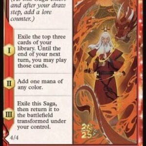 Magic: The Gathering The Legend of Roku // Avatar Roku