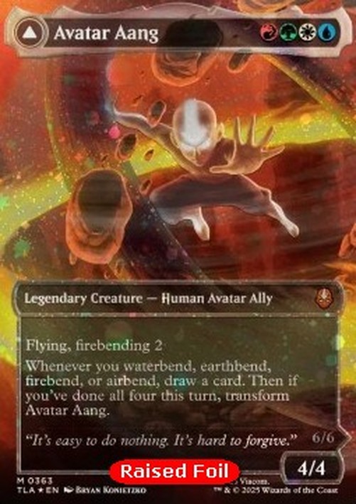 Magic: The Gathering Avatar Aang // Aang, Master of Elements