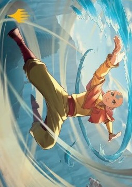Magic: The Gathering Art Series: Aang, Swift Savior